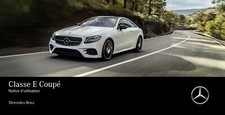 Mercedes Classe E Coupe 2017-2023 Notice d'Utilisation Français