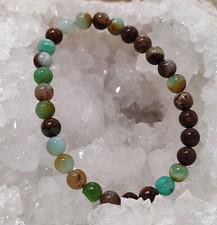 Bracelet en Chrysoprase