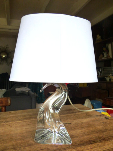Grand pied lampe vague - de,