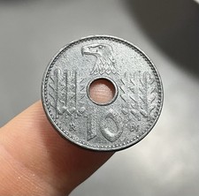 Rare. Monnaie 10 Reichspfennig