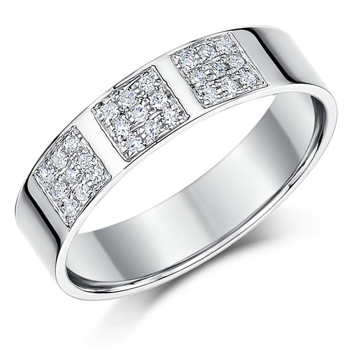Bague diamant blanc 9ct - diamant,