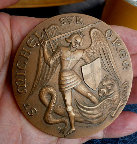 Enorme medaille michel sur - st,