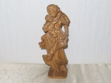Figurine Sainte En Bois