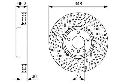 Disque frein bmw 5 - frein,