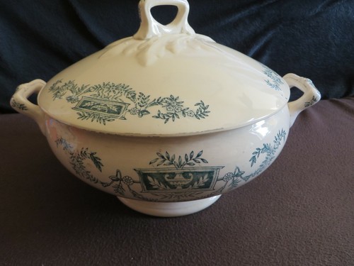 Soupiere faience longchamp - soupiere,