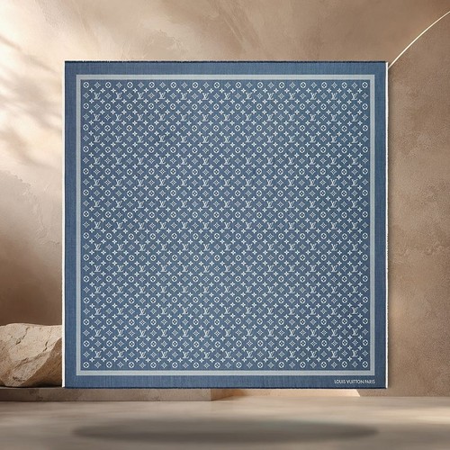 Louis vuitton châle denim - louis,