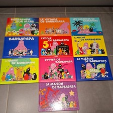 LOT 10 Livres BARBAPAPA -