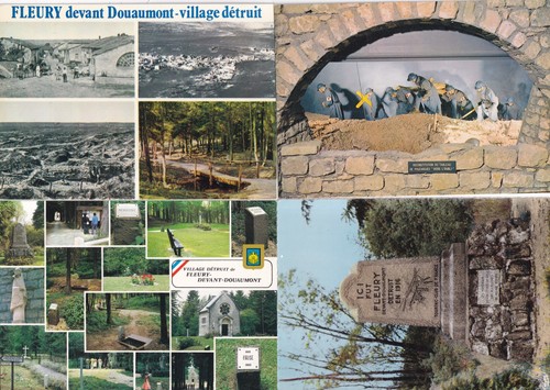 Lot postcards 10x15cm verdun - 10x15cm,