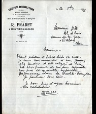 MOUTIER - MALCARD (23) SCIERIE