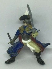 FIGURINE ANCIENNE PVC PLASTIQUE PAPO MOUSQUETAIRE 06F11D