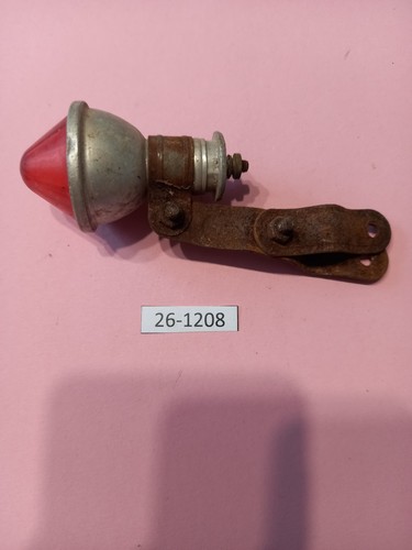 Feu arrière rouge ø40mm alu - feu,