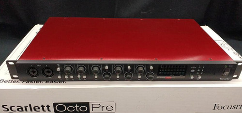 Focusrite scarlett octopre - focusrite,