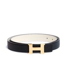 Hermès A composer T80 Ceinture US30 Black Rose Gold Constance Buckle Belt Hermes