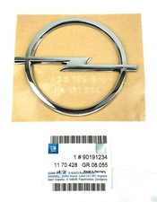 Emblème Opel Blitz Logo Chrom