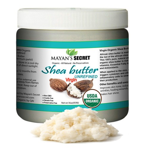 Raw african shea butter 100 - african, 100%