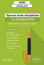 Capes Anglais. Épreuve écrite disciplinaire. Session ... | Livre | état très bon