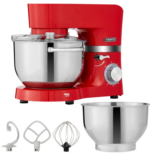 Arebos robot pâtissier - arebos, 1500w