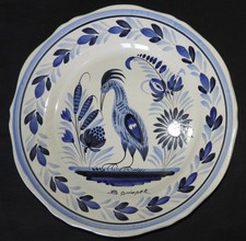 HB - QUIMPER : Assiette plate