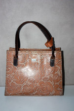 TEXIER Sac CabasVintage Cuir