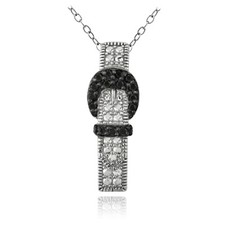 925 Argent Sterling Noir