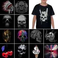 T-Shirt Enfant Crâne Garçons