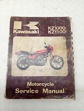Kawasaki kz 1000 kz 1100 manuel d entretien. manuel d ateliers. revue technique