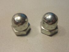 2 anciens stock Ecrou borgne diamètre 8 mm velo vintage collier puky draisienne