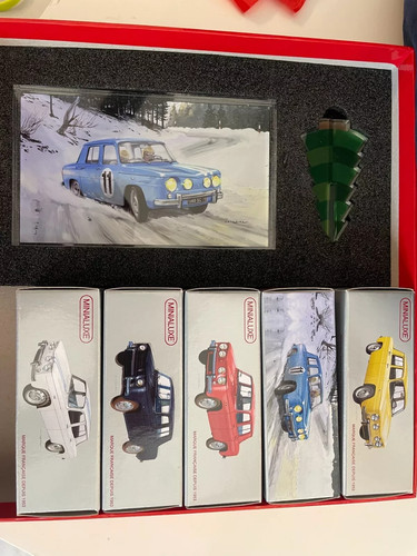 Coffret renault 8 gordini - coffret,