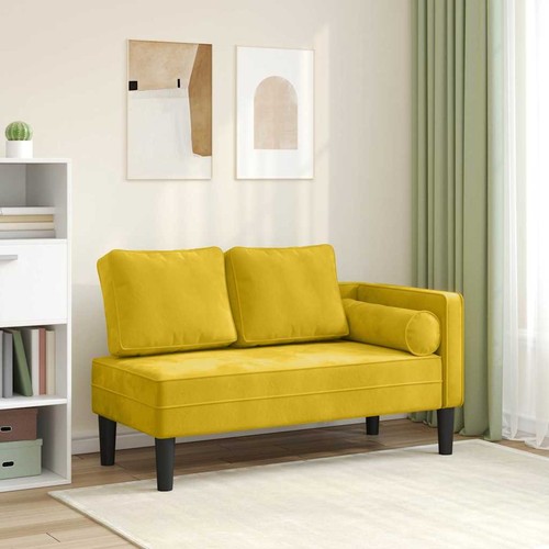 Chaise longue avec coussins - longue,