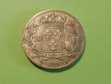 SUPERBE 20 FRS LOUIS XVIII  1819 A -   TTB+   / 6.40  GR.   A COLLECTIONNER !!
