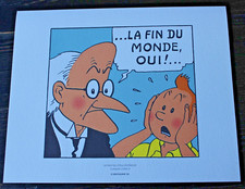 LITHO EX LIBRIS TINTIN EXTRAIT