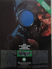 3/1986 PUB PILKINGTON ELECTRO OPTICAL NIGHT VISION SA80 FUSIL BRITISH ARMY AD