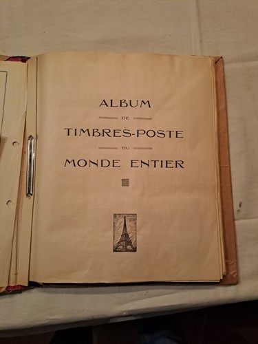 Album timbres postes monde