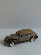 voiture miniature rextoys cadillac v16 1939-40 brun creme