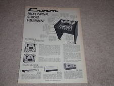 Crown Studio Ad, 1972, CX822