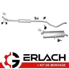 Echappement silencieux pour