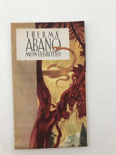 Ancienne brochure italie - brochure,