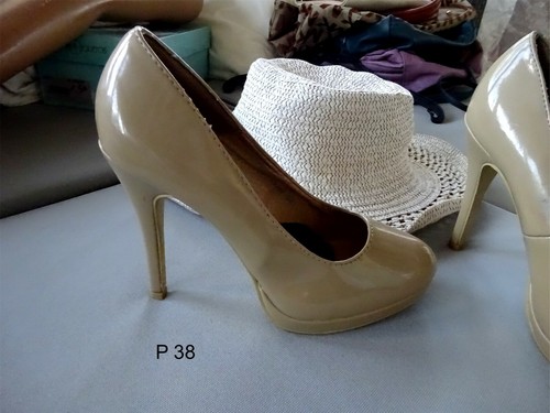 Chaussure escarpin compense - escarpin, a