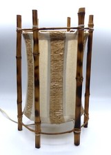 Lampe Louis Sognot rotin