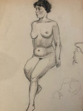 Beau dessin ancien crayon - dessin,