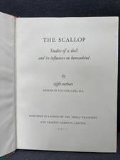 livre: The scallop, publié à Londres par the Shell transport 1957 