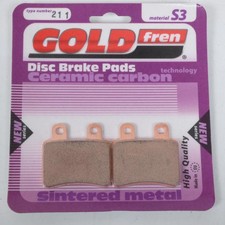 Plaquette de frein Gold Fren