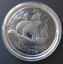 Cendrier coupelle en cristal LALIQUE France bateau caravelle Ancien ashtray