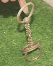 Ancien Unique Mors En Laiton Pour Chevaux Malicieux 6951