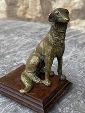 lévrier bronze Ancien Art