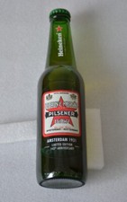 HEINEKEN glass bottle PILSENER 2014 Bouteille verre Collector 33 cl pleine