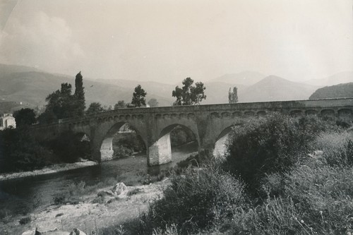 Corse 1940 vieux - , pont
