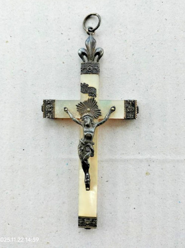 Ancien pendentif croix - ancien, pendentif,