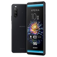 Sony Xperia 10 III 5G noir 128 go double sim assez bon état