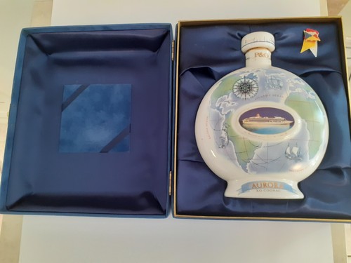 Bouteille cognac porcelaine